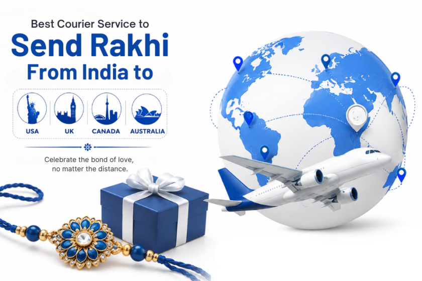 Best Courier Service to Send Rakhi from India to USA, UK, Canada & Australia